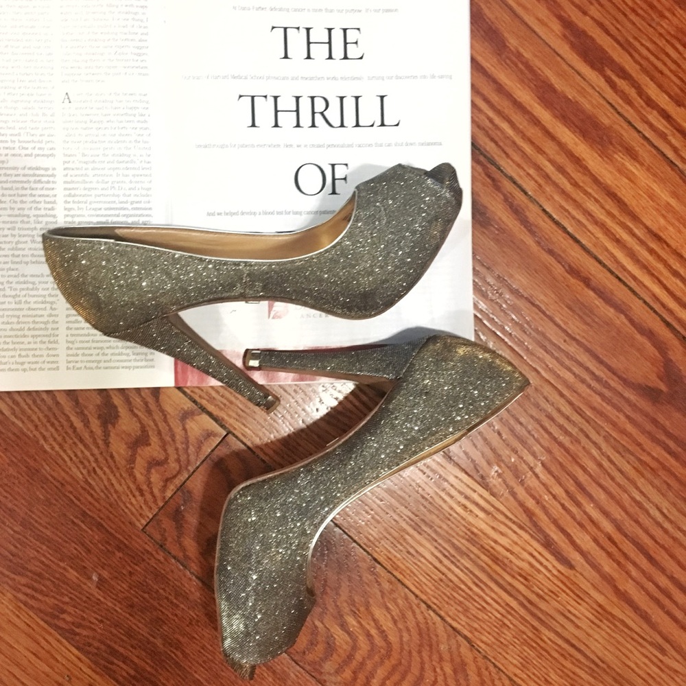 Badgley Mischa Silver/Gold Pumps
